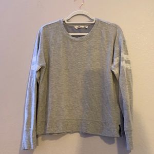 light gray long sleeve tee